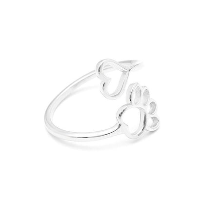 Dog paw ring