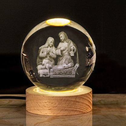 Creative luminous crystal ball ~ cross