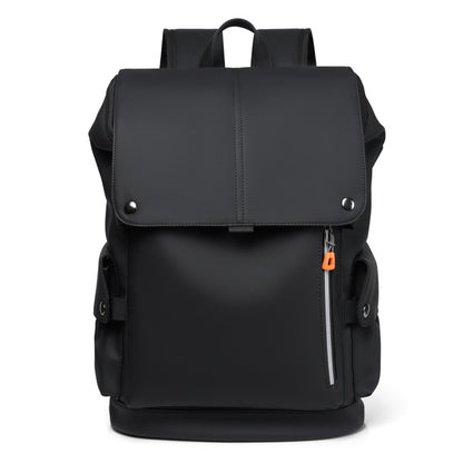 Leather Men's Backpack - Trendy and Functional