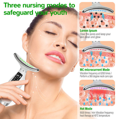 Neck beauty instrument