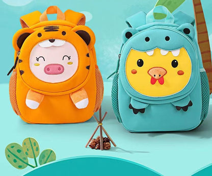 Cartoon Animal Pattern Kindergarten Backpack