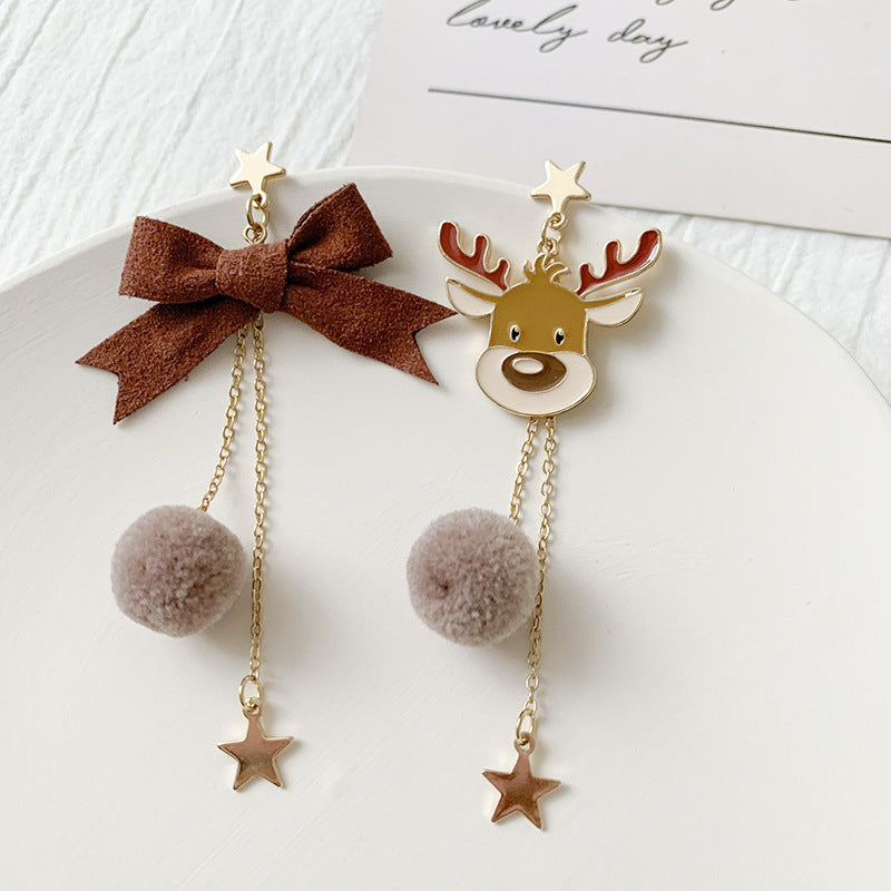 Christmas earrings