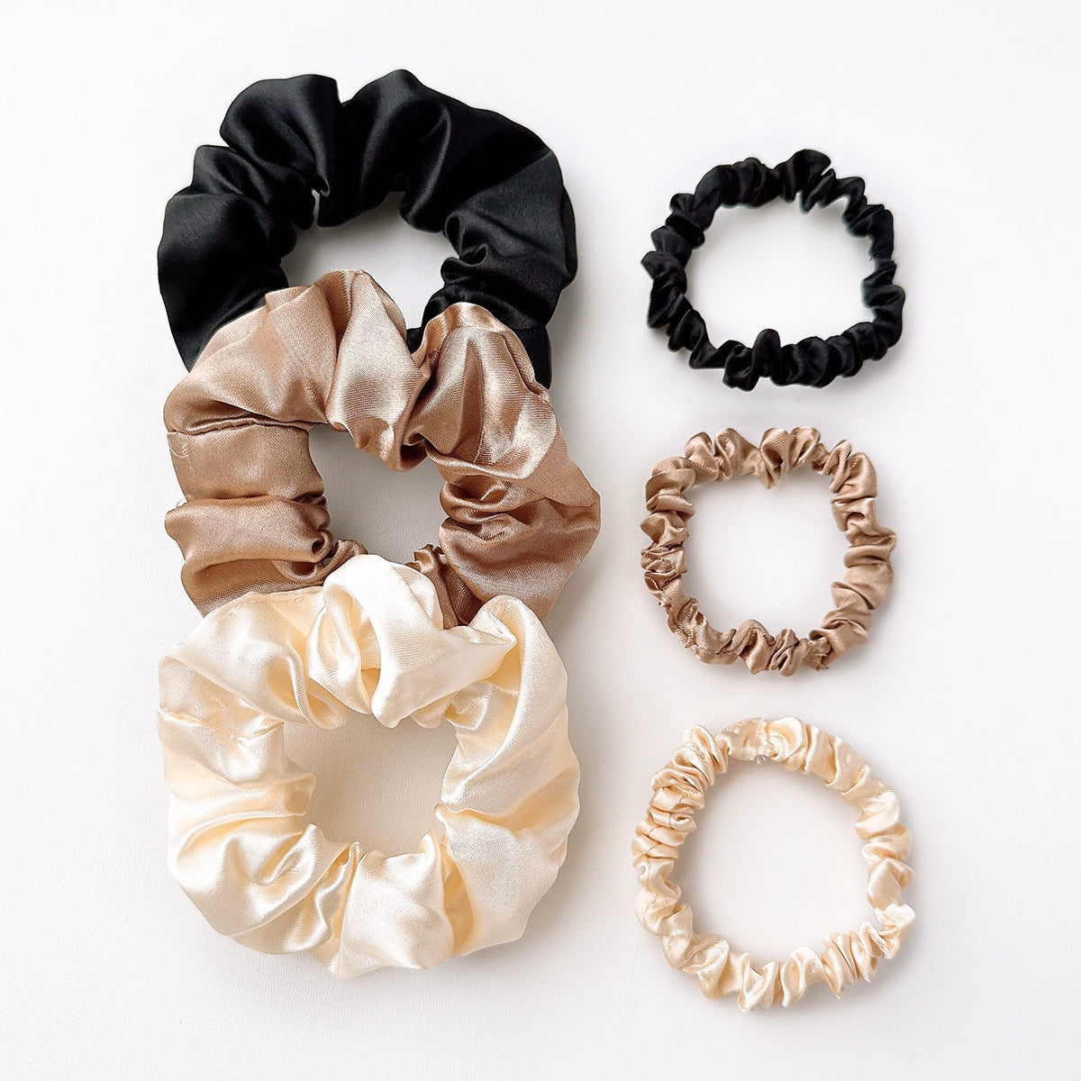 Luxury Satin Scrunchie Set