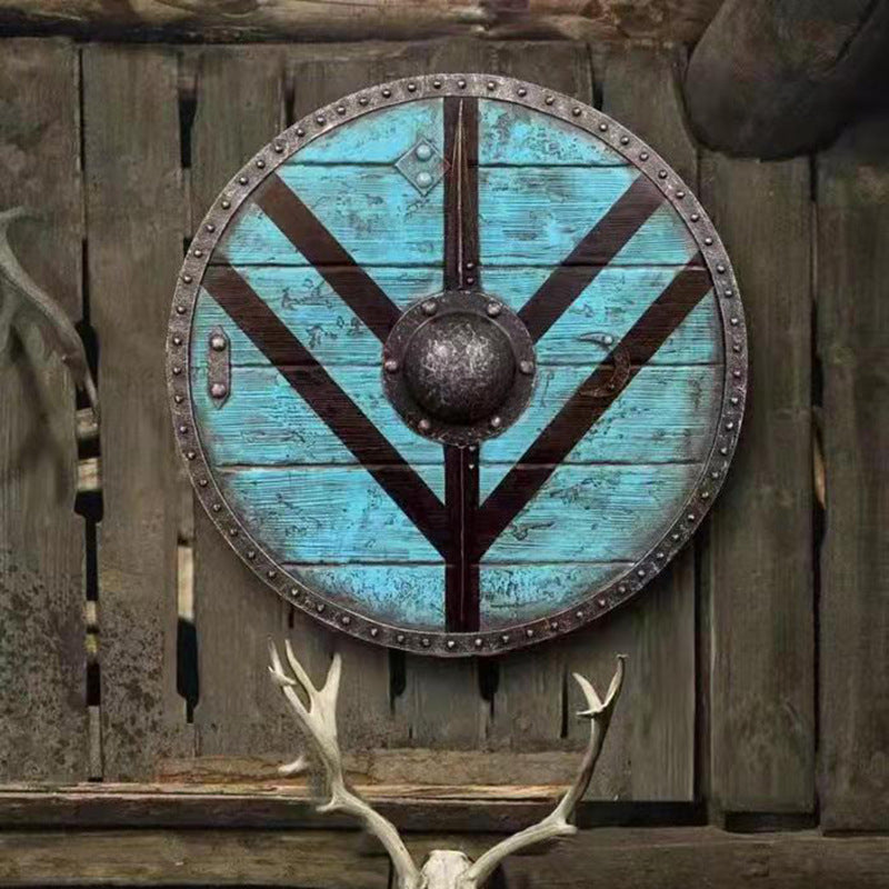 War pattern Viking shield 30CM wooden