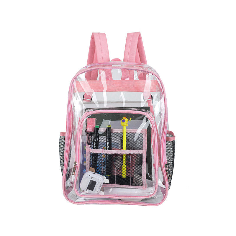 Transparent School Backpack - Large Capacity