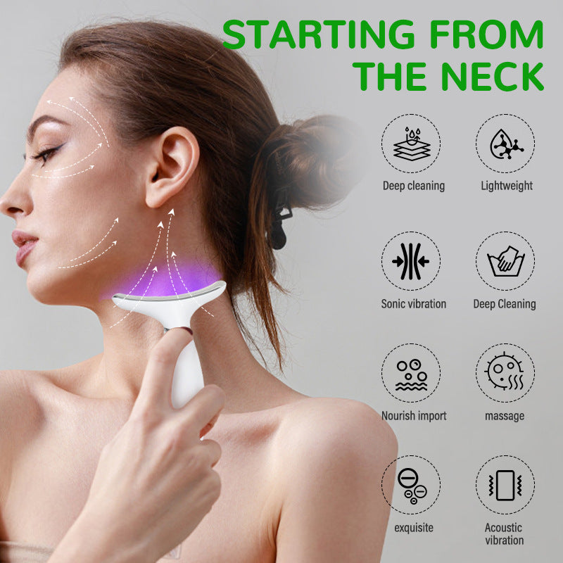 Neck beauty instrument
