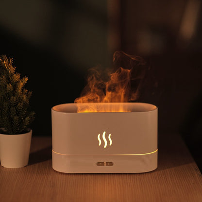 Flame humidifier