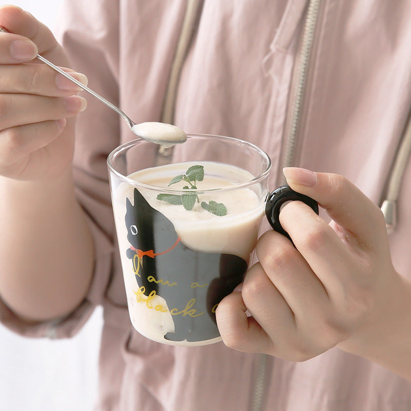 Cute cat coffee cup