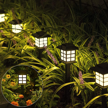 Solar LED lawn light