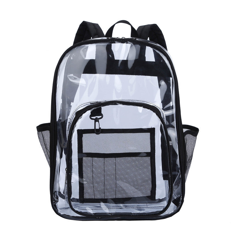 Transparent School Backpack - Large Capacity