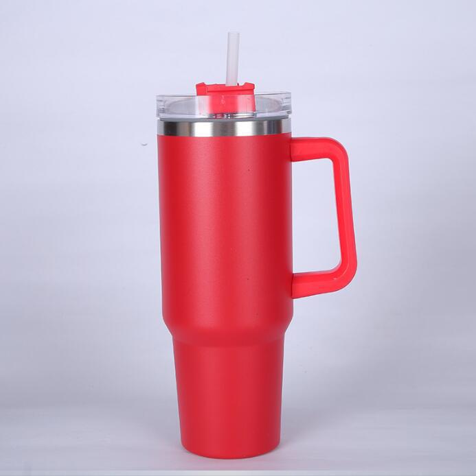 Hot and Cold Tumbler with Straw