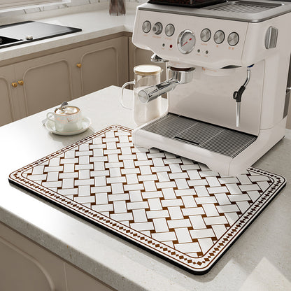 Coffee machine drain pad