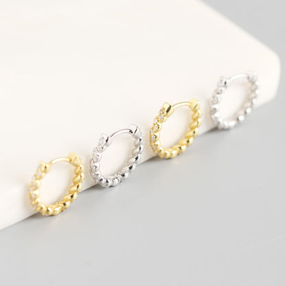 Rhinestone earrings