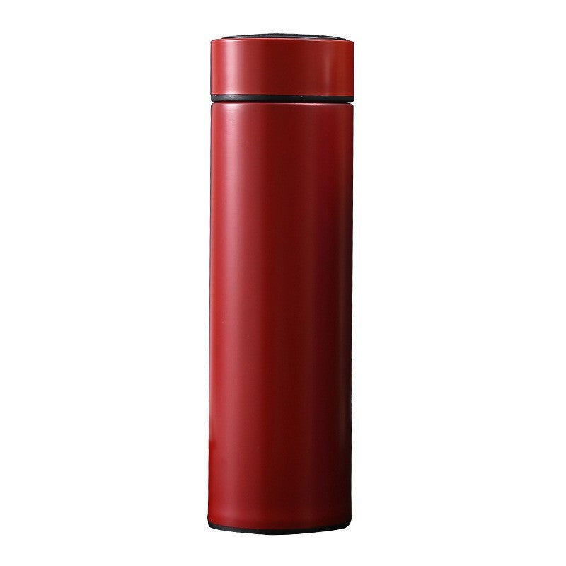 Stainless steel double layer vacuum thermos cup