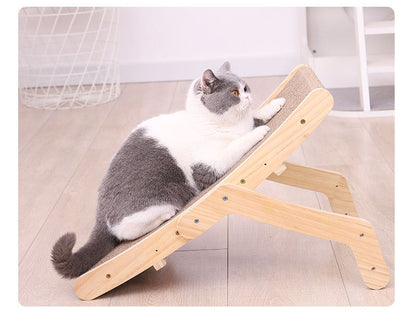 Adjustable Wooden Cat Scratcher