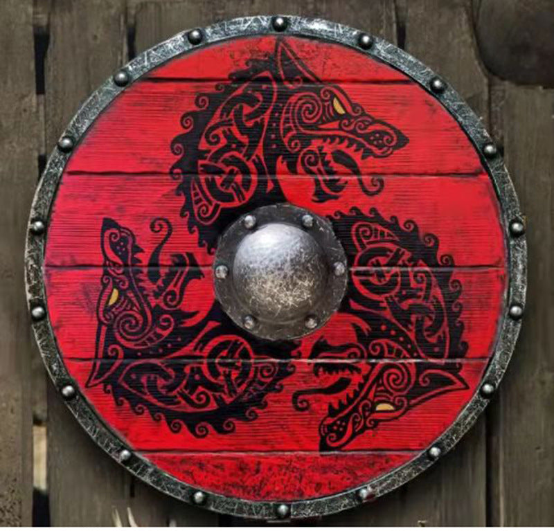 War pattern Viking shield 30CM wooden