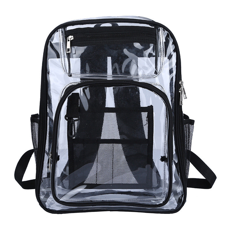 Transparent School Backpack - Large Capacity