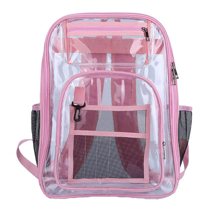 Transparent School Backpack - Large Capacity