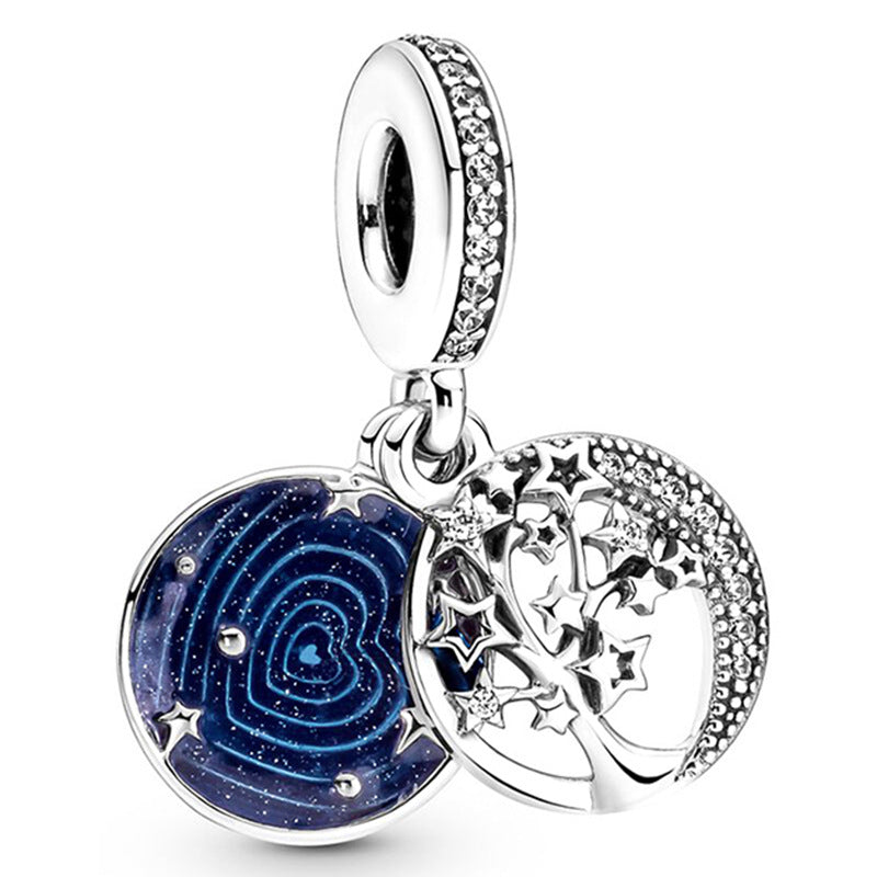 Blue Starry Sky Series pendant