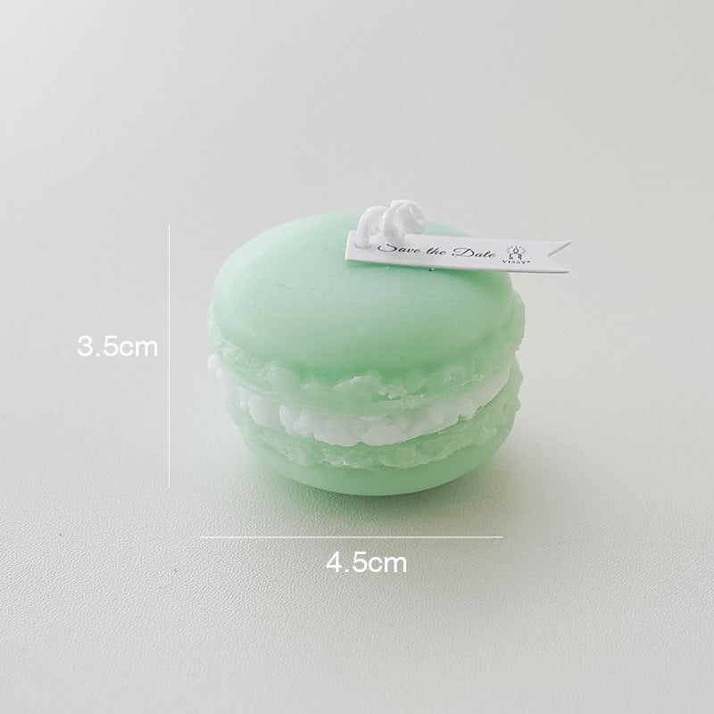 Macaron scented candle