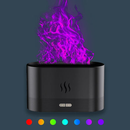 Flame humidifier