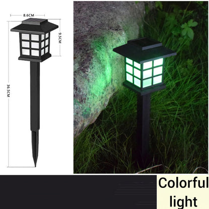 Solar LED lawn light