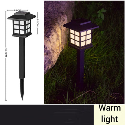 Solar LED lawn light