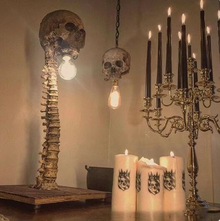 Skeleton Lamp